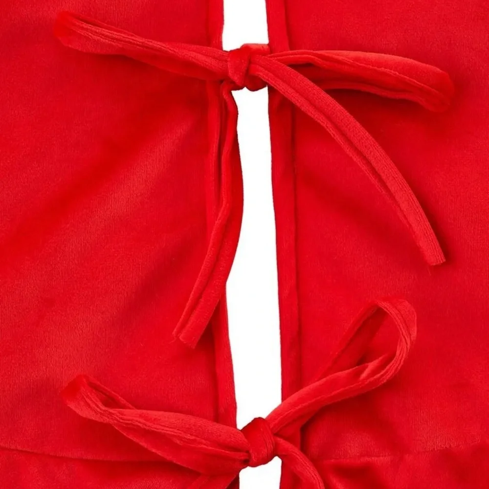 Pioneer Woman‎ Mazie Bird Christmas Tree Skirt Brand New red